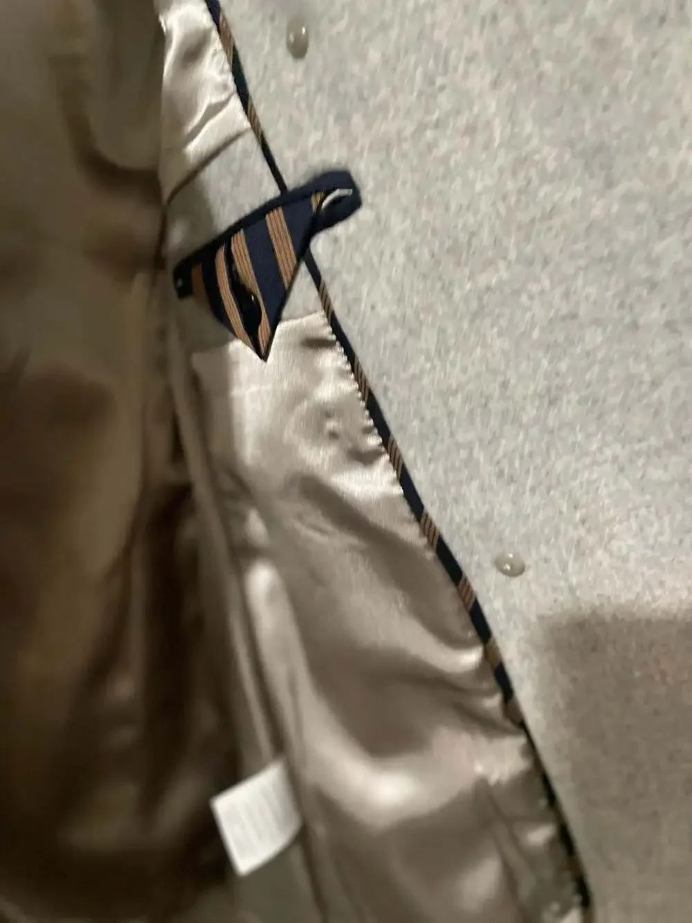 J.Crew Stadium Cloth Nello Gori Double-Breasted Pea Coat Size 00P - Picture 10 of 12